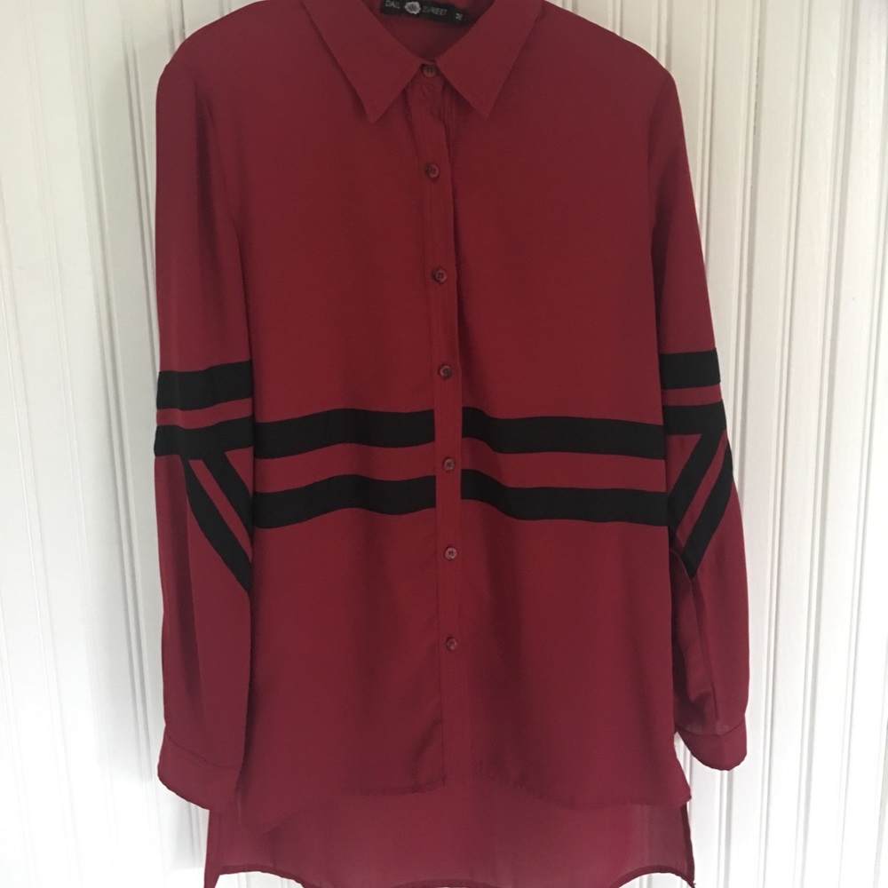 ASOS button up tunic